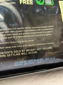 پروتئین وی گلد استاندارد کیسه ای شرکت اپتیموم ناتریشن طرح 2024 - تصویر 3