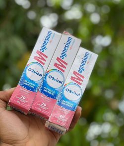 قرص جوشان منیزیم شرکت O2vital - تصویر 1