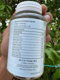 روغن خالص نارگیل شرکت MYVITAMINS - تصویر 2