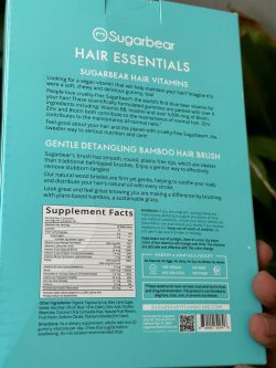 پک هیر ویتامین برند شوگر بیر - تصویر 2