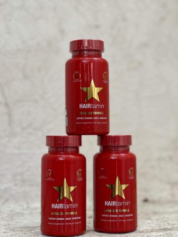 پک 3 عددی ویتامین مو برند Hairtamin