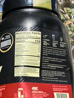 پروتئین وی گلد استاندارد شرکت اپتیموم ناتریشن - تصویر 2