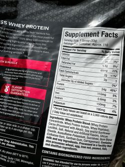 پروتئین وی گلد شرکت ماسل تک طرح 2022 - تصویر 2