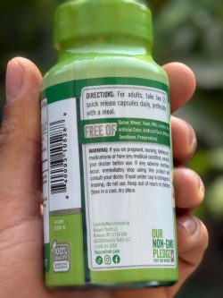 کپسول زنجبیل برند نیچرترو - تصویر 3