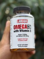 امگا ۳ + ویتامین E برند لابرادا